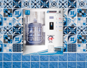 Ventana de venta de agua purificada 24 horas